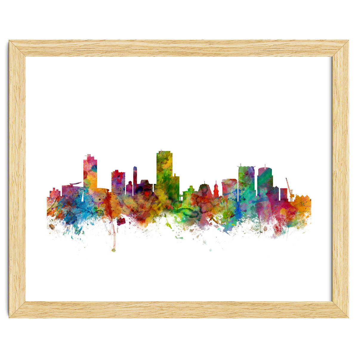 Wellington New Zealand Skyline