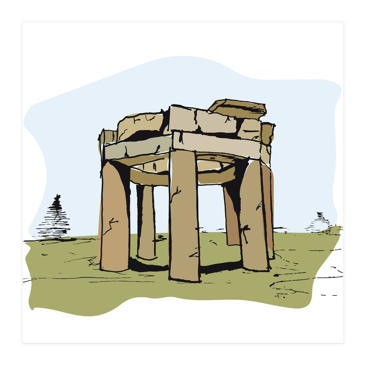 Qoubbat Douris - Lebanon (Print Only)