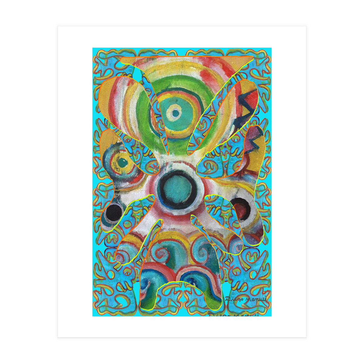 Pop Abstract 2023 Tapiz 25 (Print Only)