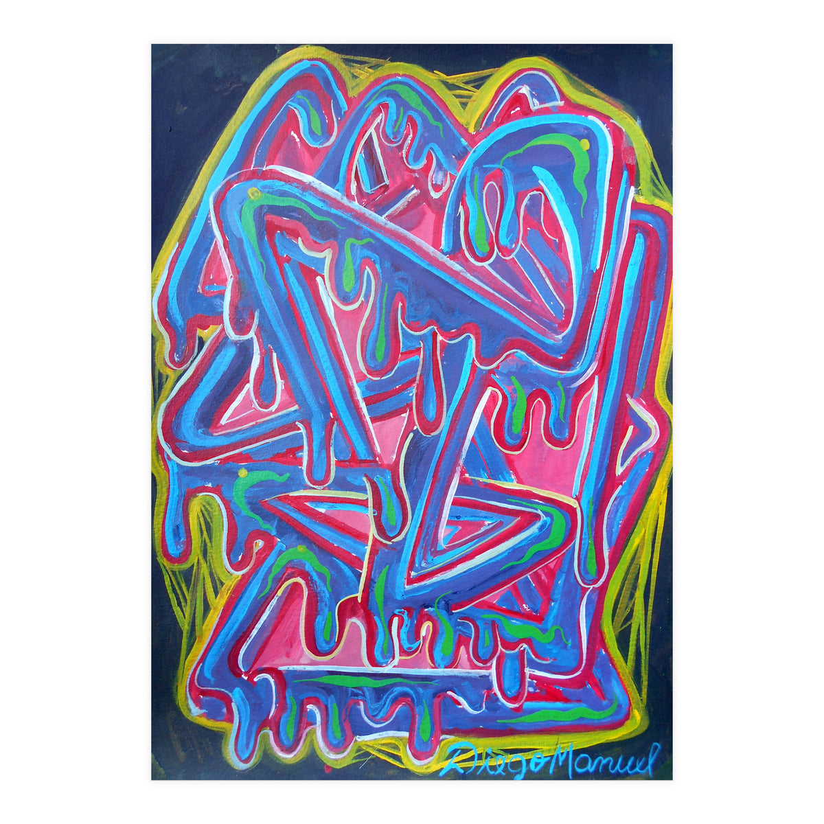 Pop Abstracto 2021 7 (Print Only)