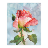 Beautiful Rose Watercolor (Print Only) thumbnail
