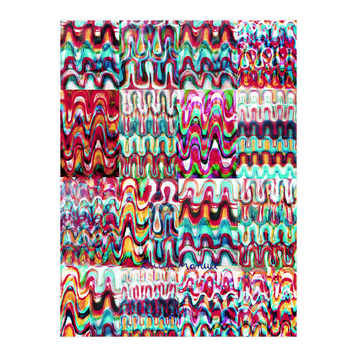 Pop abstract color full (Print Only)