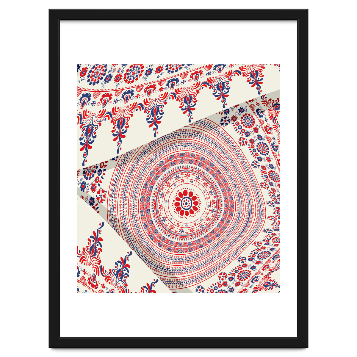 Romanian embroidery background 35