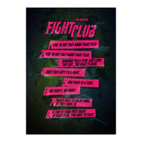 Fight Club Rules (Print Only)