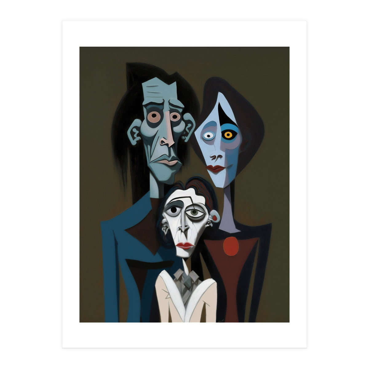 Gothic Family Portrait (Print Only)