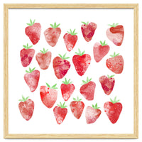 Strawberries Watercolor