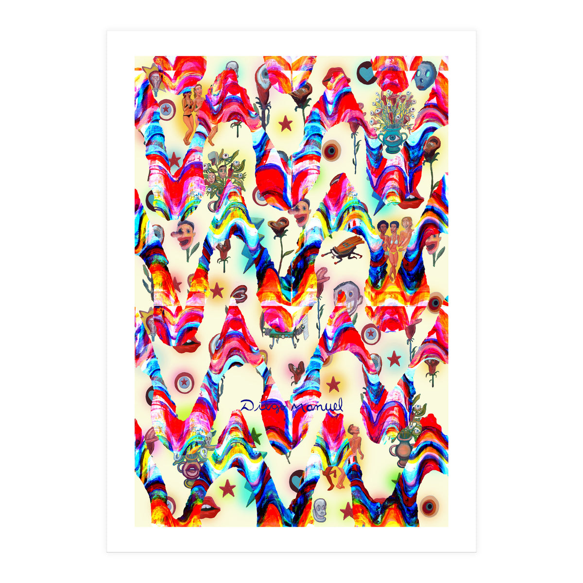 Pop Abstract 34 (Print Only)