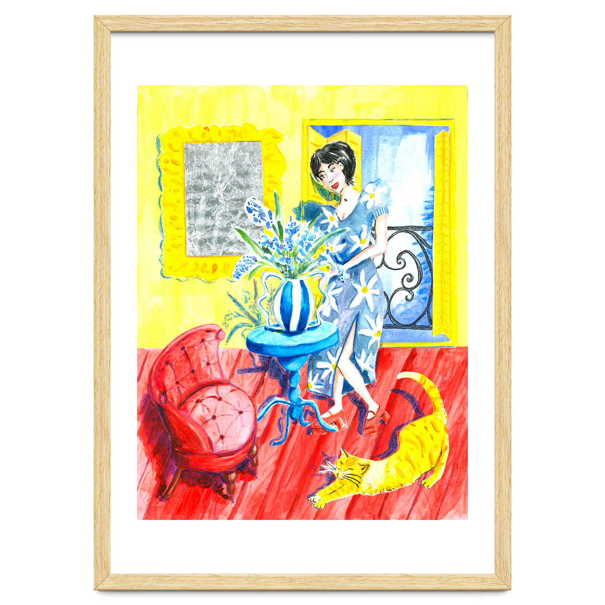 Fanny In The Living Room