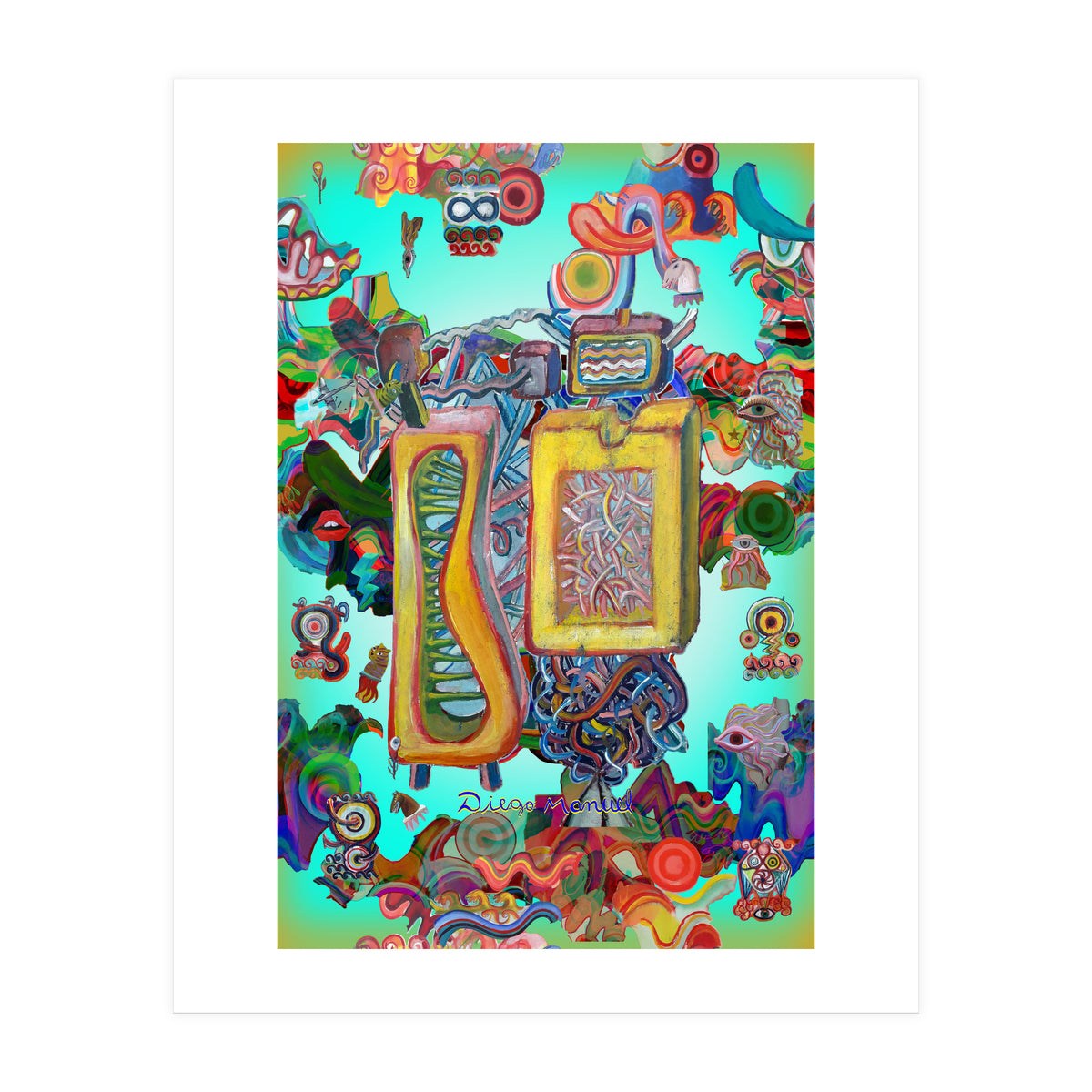 Graffitis 2021 Tapiz 4 (Print Only)