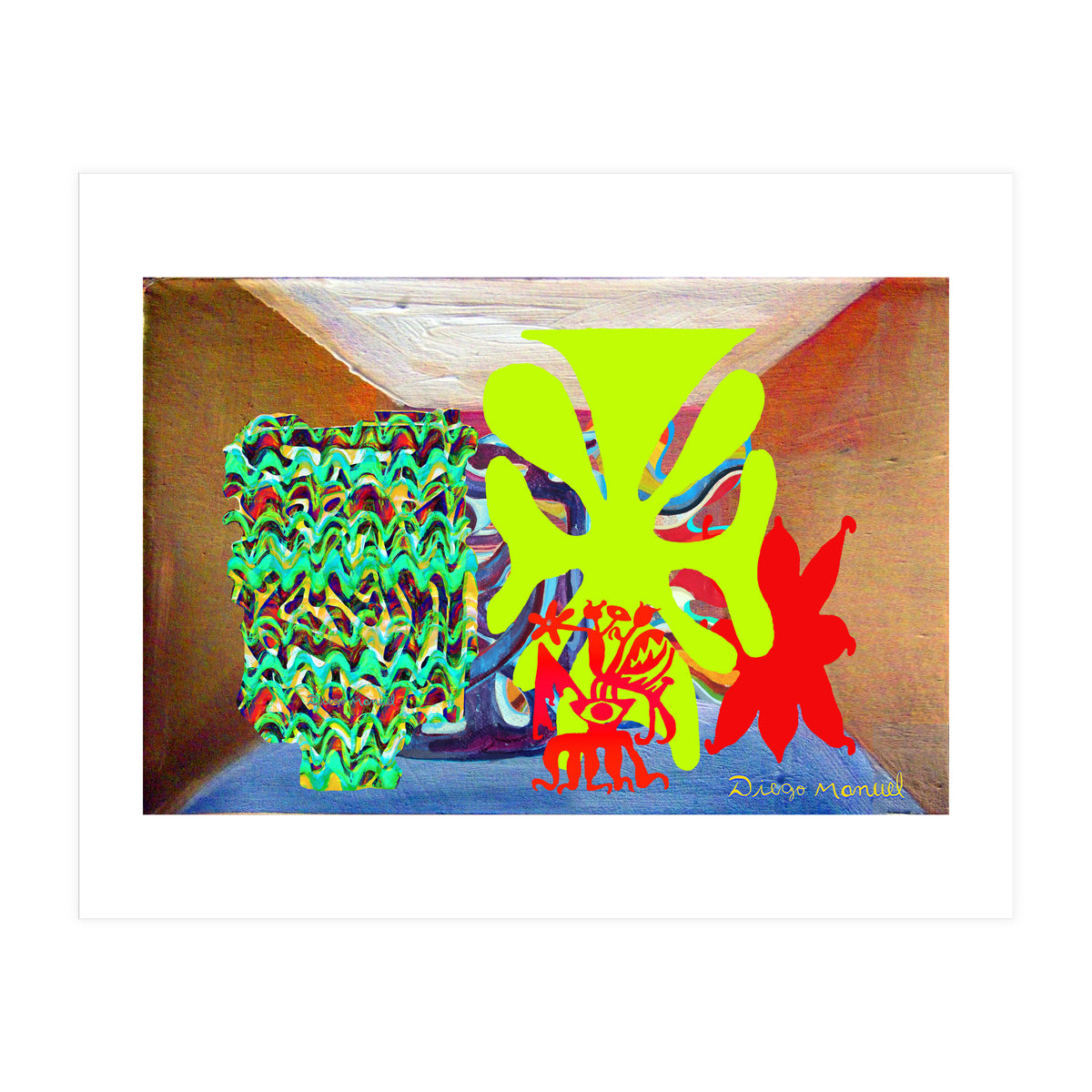 Pop Abstract Escena 2023 7 (Print Only)