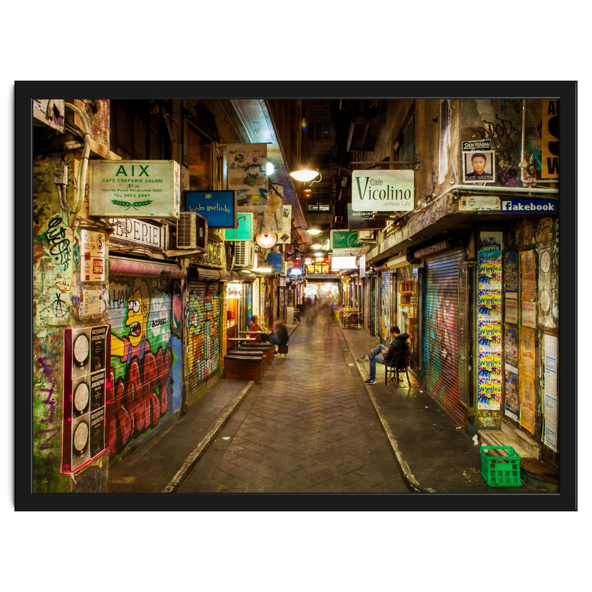 Centre Place After Dark