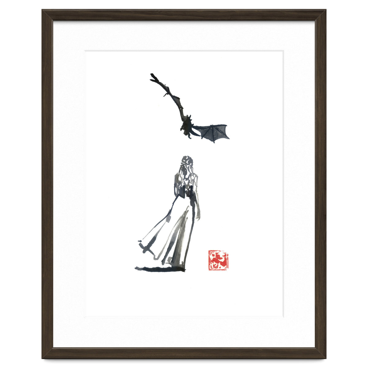 daenerys targaryen and the dragon