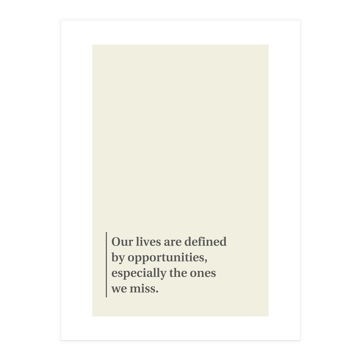 OPPORTUNITIES (Print Only)