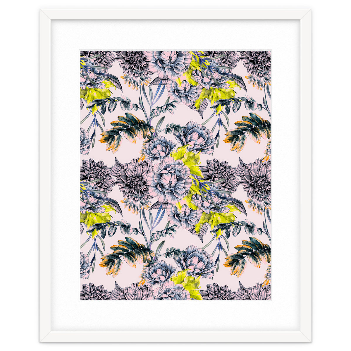 Flowering blooming in pink