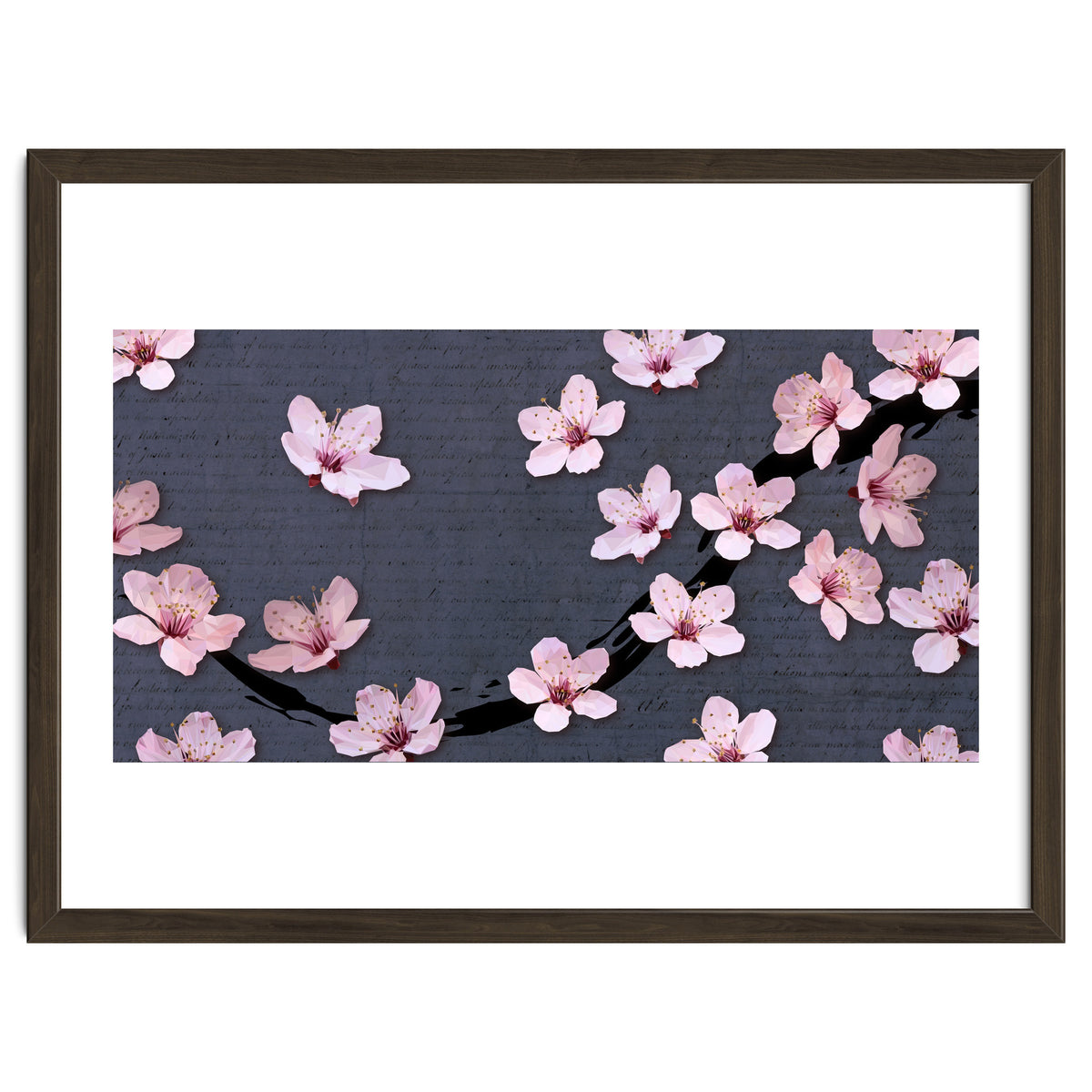 Triangulated Cherry Blossoms