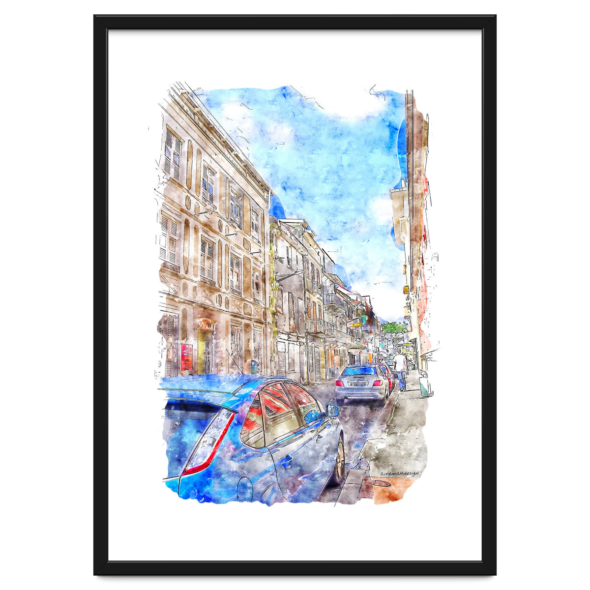 Street of Fort-de-France