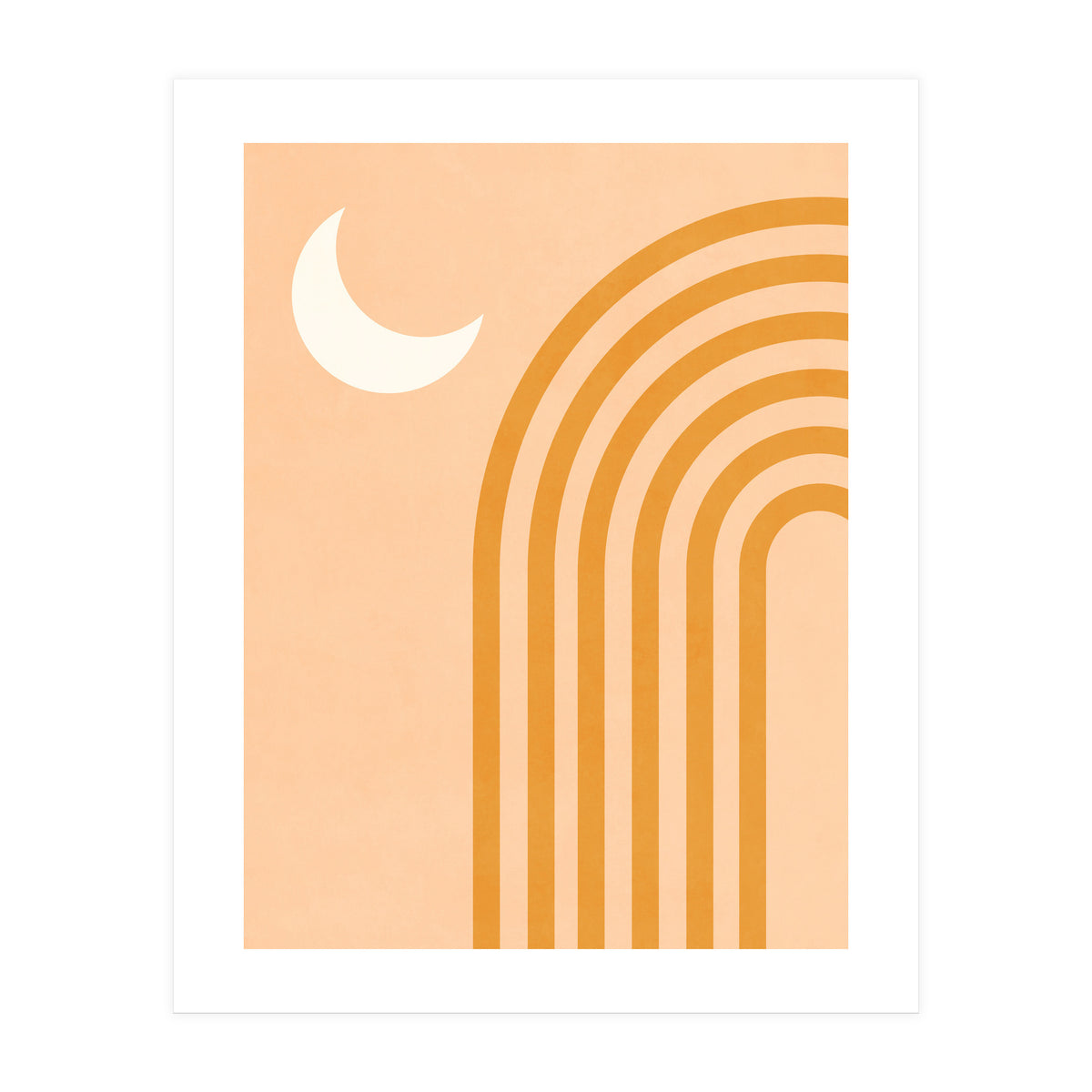 ARCHES AND MOON (Print Only)