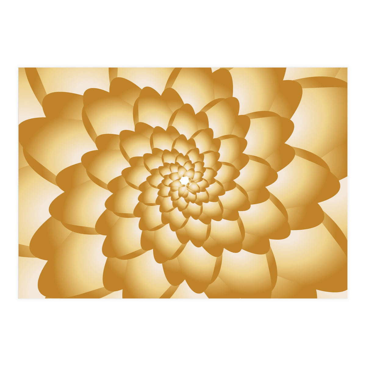 Flower Swirl Pattern (Print Only)