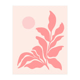 Mid Century Pink Garden (Print Only) thumbnail