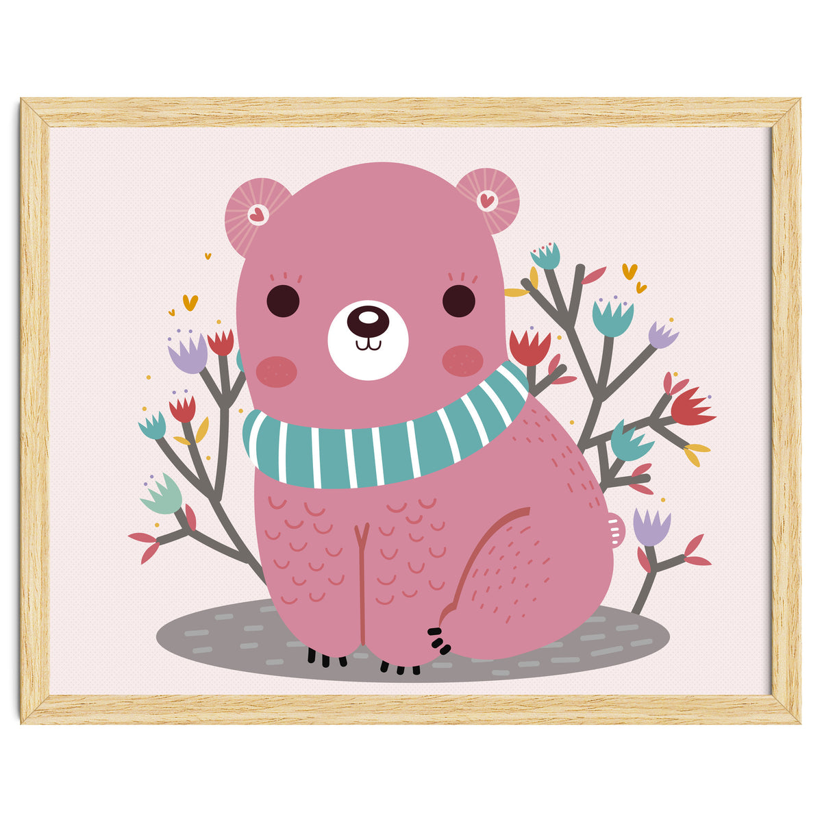 Pink bear