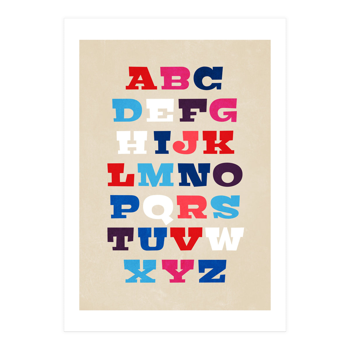 ABC Alphabet (Print Only)
