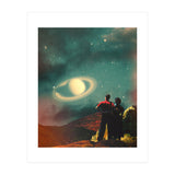 You, Me And Saturn (Print Only) thumbnail