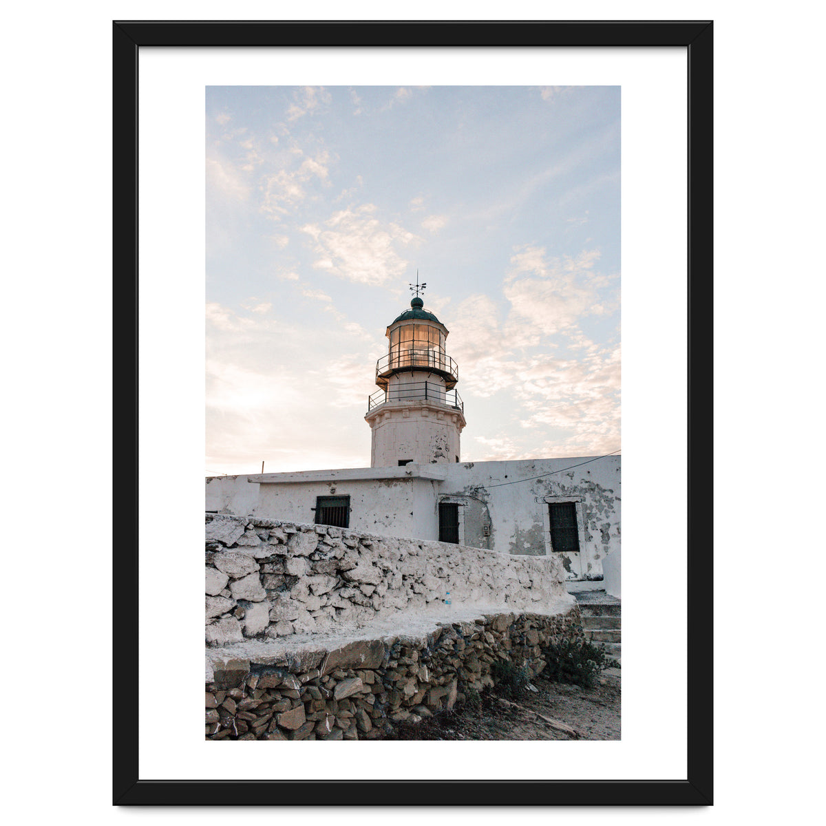 Armenistis Lighthouse Portrait