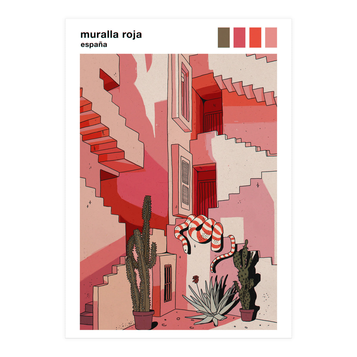 Muralla Roja (Print Only)