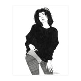 Untitled #44 - Woman in black (Print Only) thumbnail