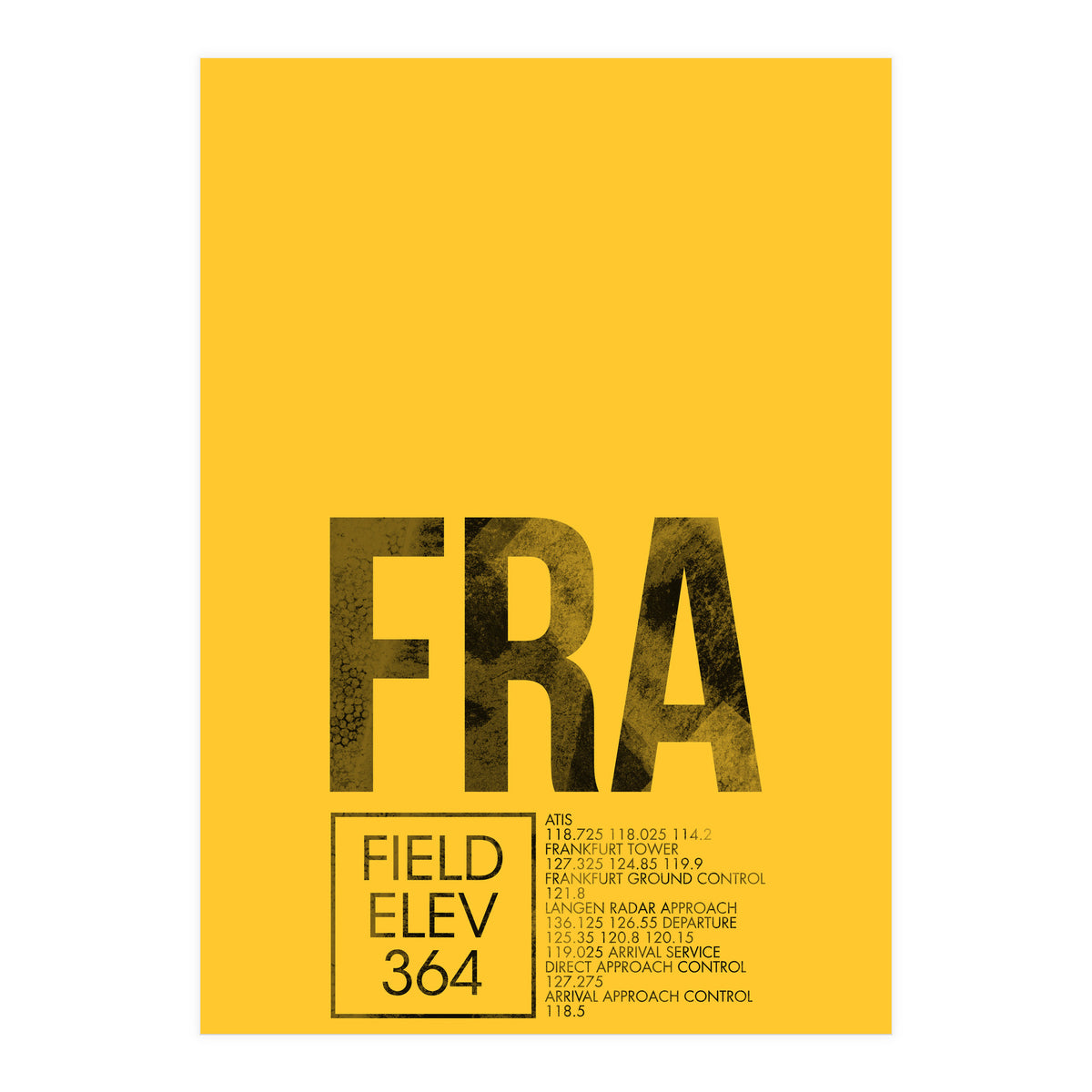 Frankfurt Airport Atc (Print Only)