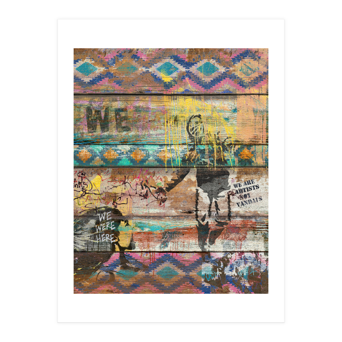 Art Isn't A Crime (Molotov Cocktail) (Print Only)