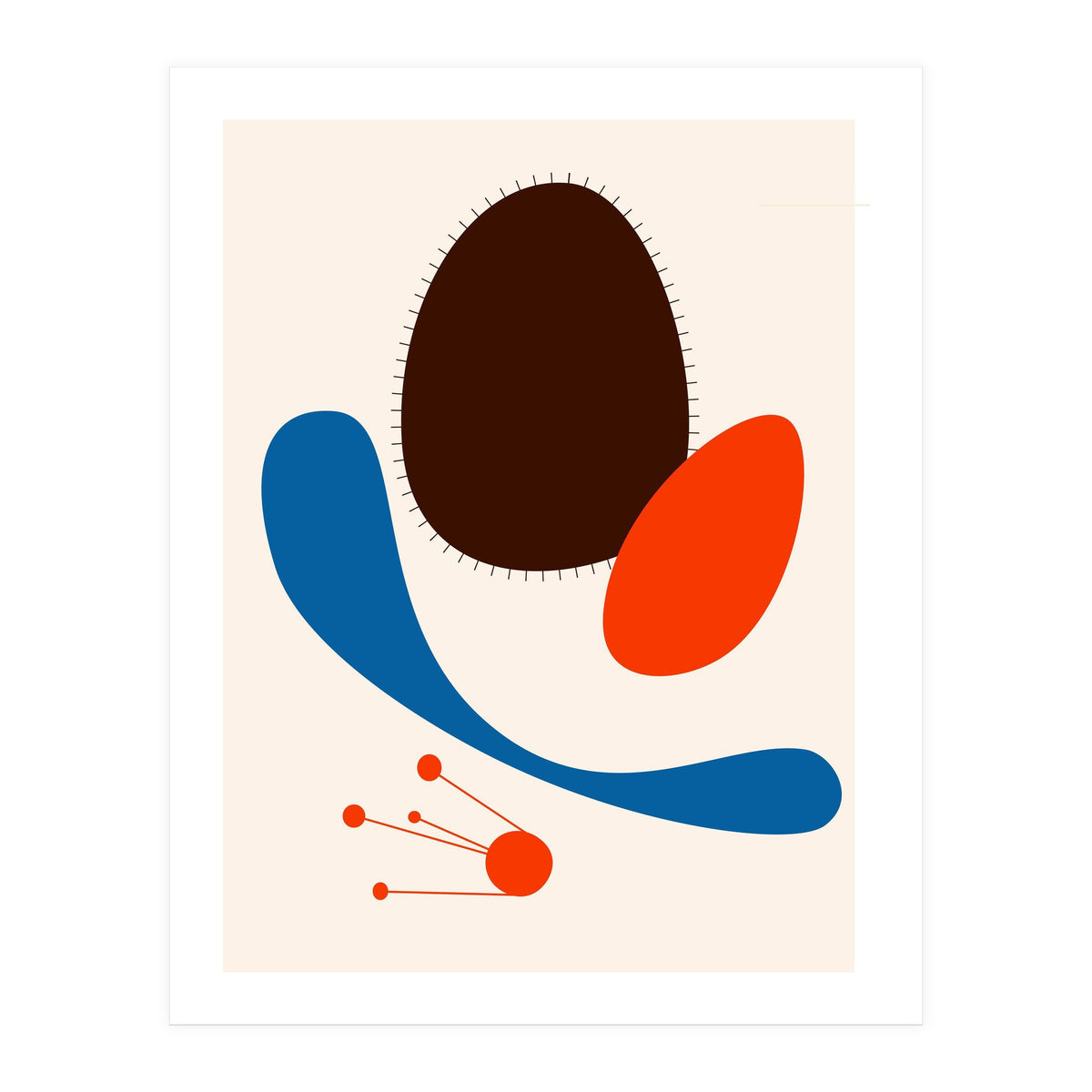 Sputnik and Blue Smile (Print Only)