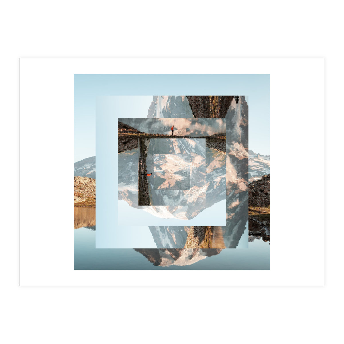 Quadratur 4 · Mountain View (Print Only)