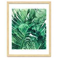 Tropical State of Mind | Watercolor Palm Banana Leaves Painting | Botanical Jungle Bohemian Plants