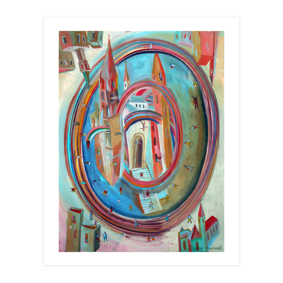 Plaza Redonda B (Print Only)