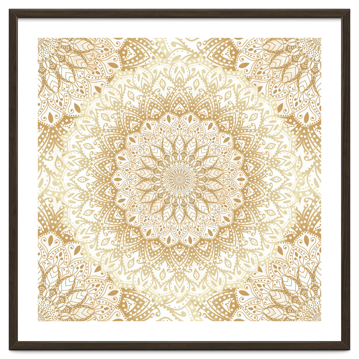 Mandalas For May Gold