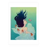 Underwater Lady  (Print Only) thumbnail