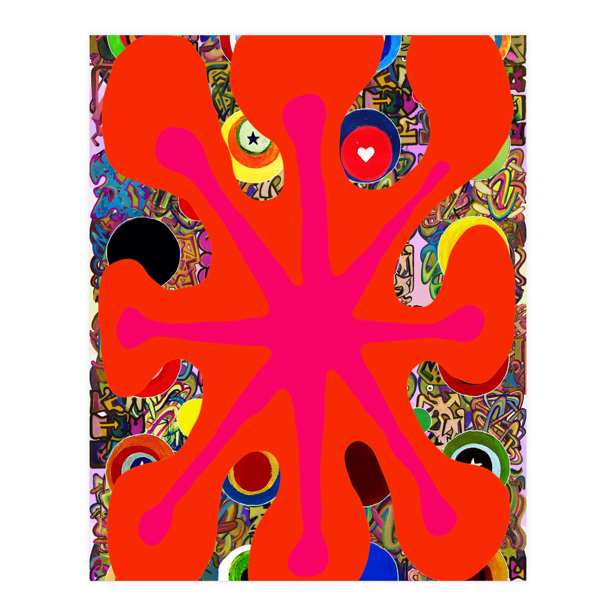 Fuego Y Graffiti 89 (Print Only)