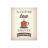 A Cup Of Tea Solves Everything (Print Only) thumbnail