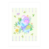 Sleeping baby elephant (Print Only) thumbnail