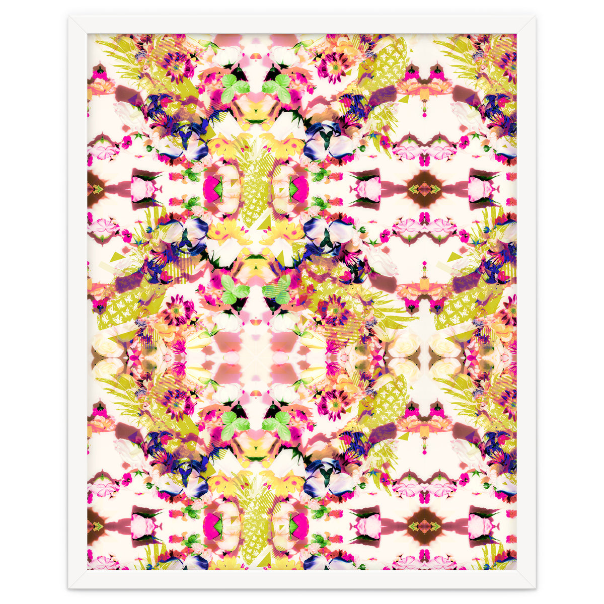 Painting mosaic - Abstract nature