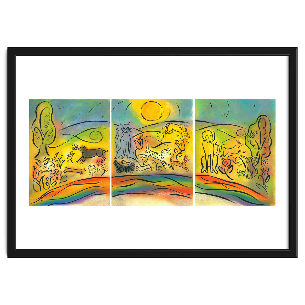 Rainbow Bridge Print