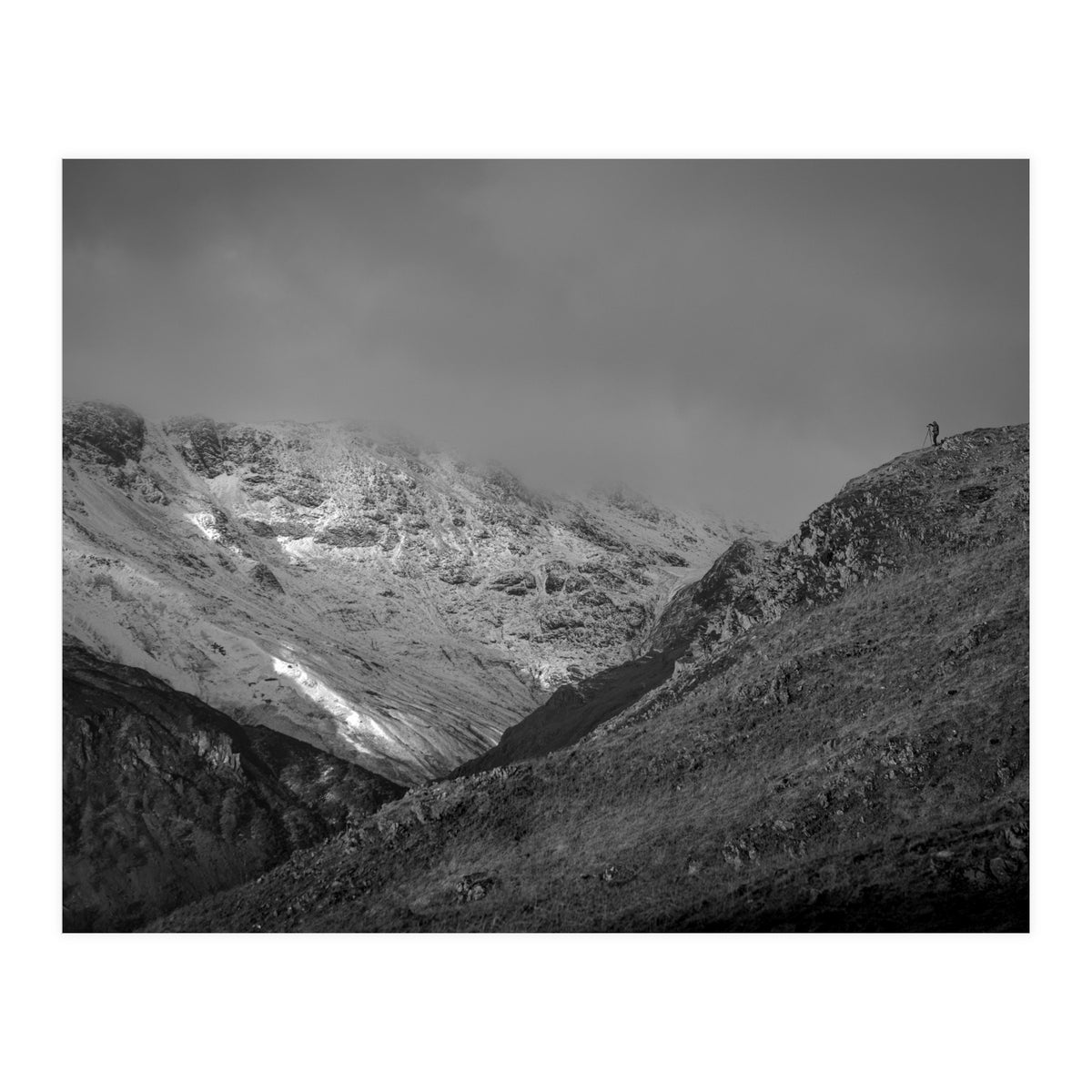 The lone photographer (Print Only)