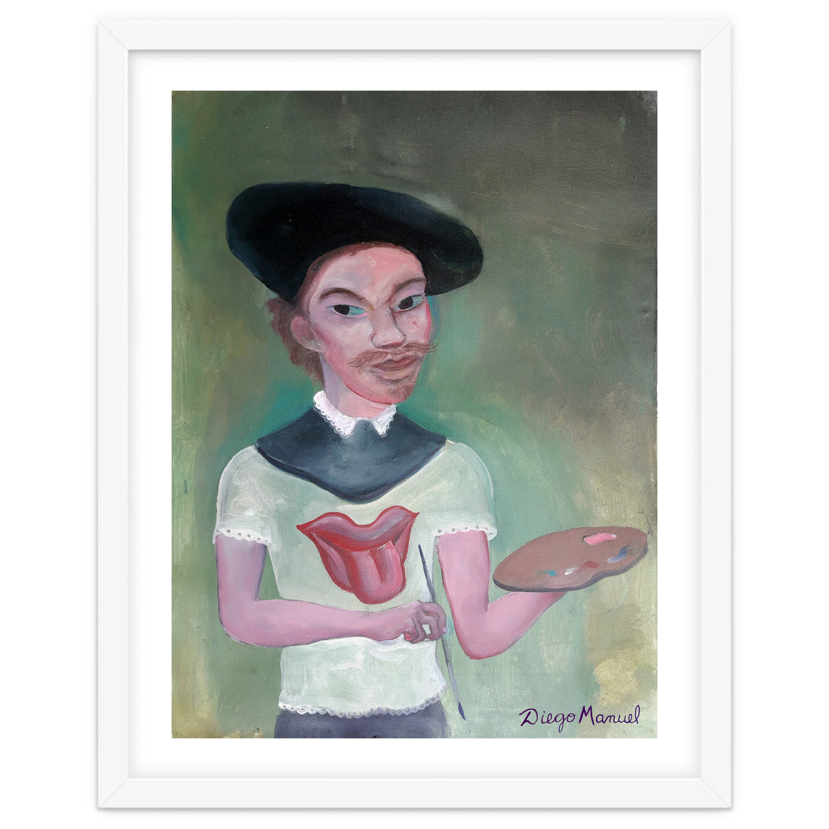 Rembrandt Rolling Fan