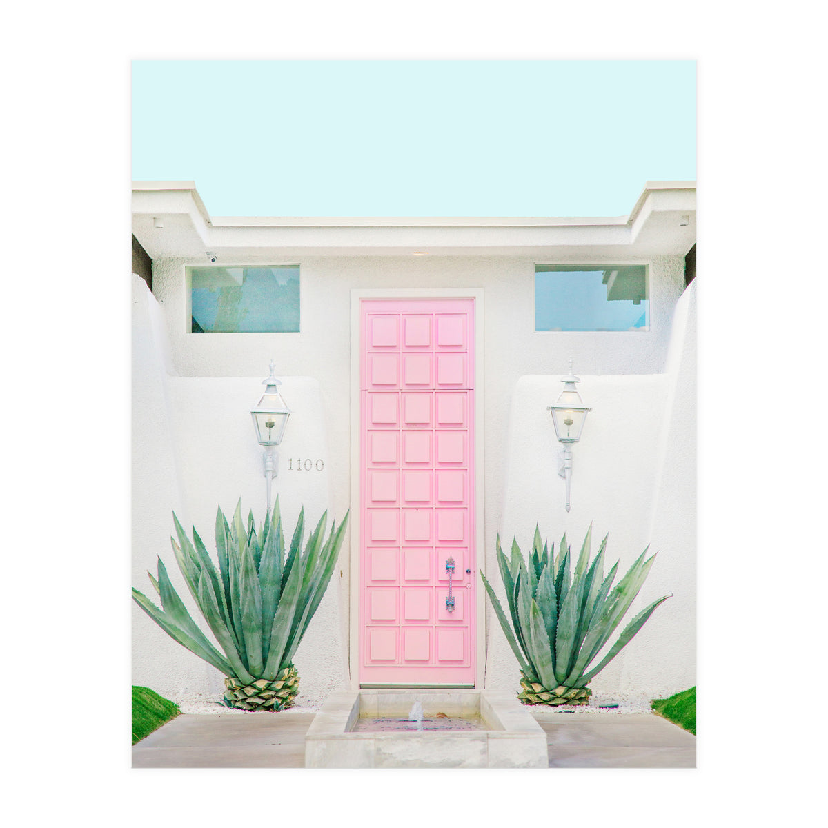 That Pink Door in Palm Springs California (Print Only)
