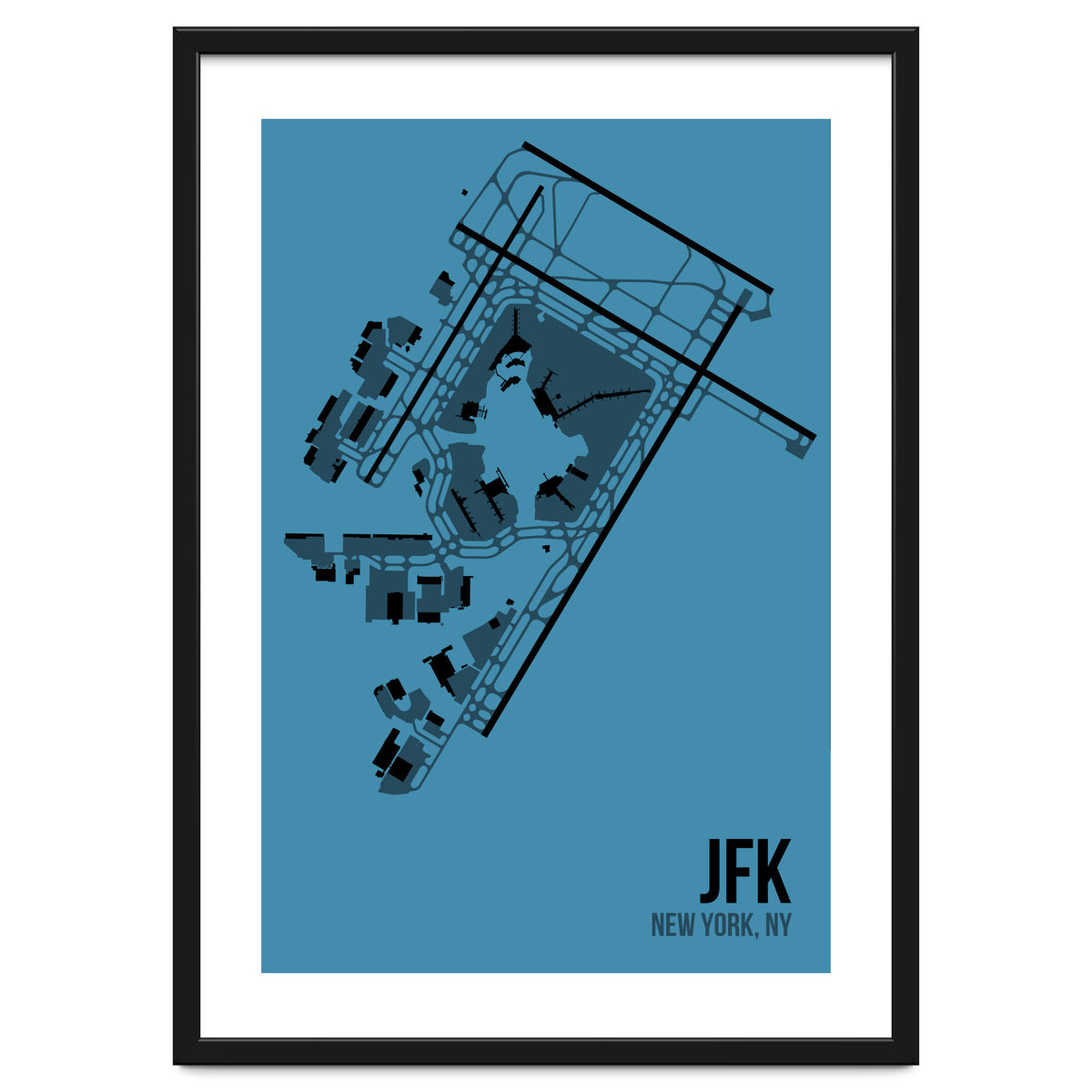 New York JFK Airport Layout