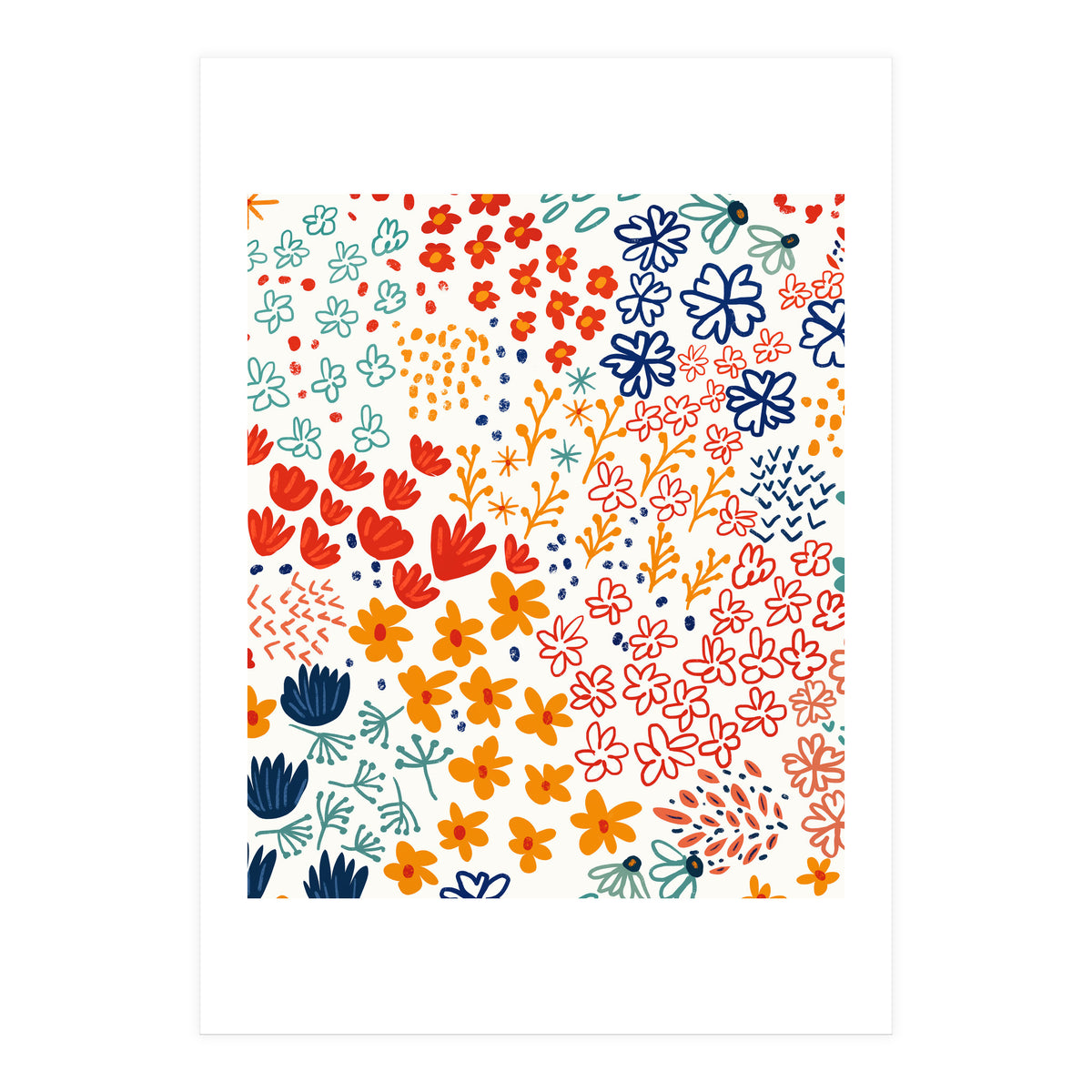 My Soul Made Meadow Flowers (Print Only)