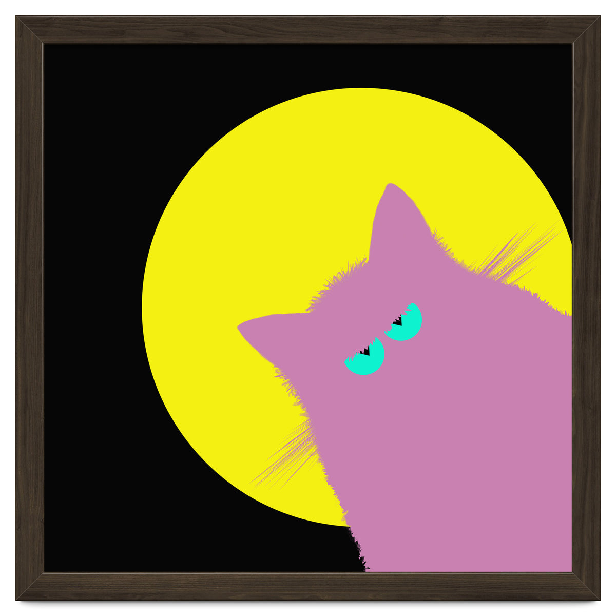 Full Moon Lilac Cat