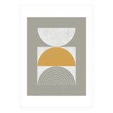 Mid-Century Modern No.29 - Woodblock Print (Print Only) thumbnail