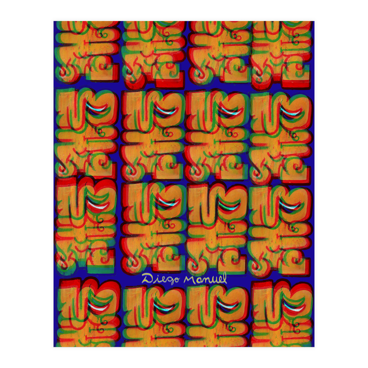 Graffitis 2021 Tapiz 134 (Print Only)